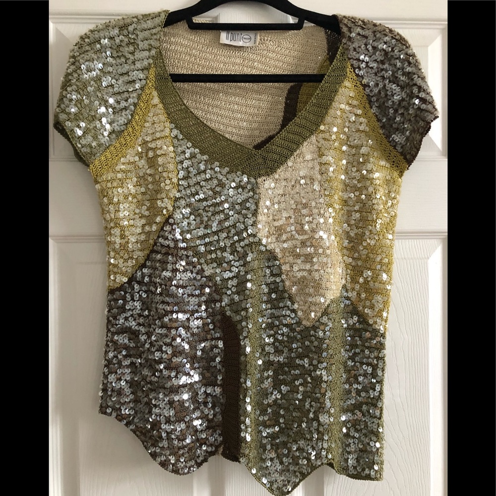 Women’s Multicolor sequin blouse
